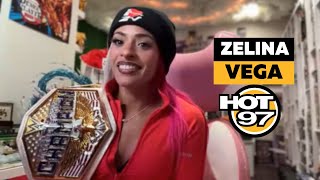 WWE Star Zelina Vega On Winning Women's US Championship, Her Journey + Rhea Ripley