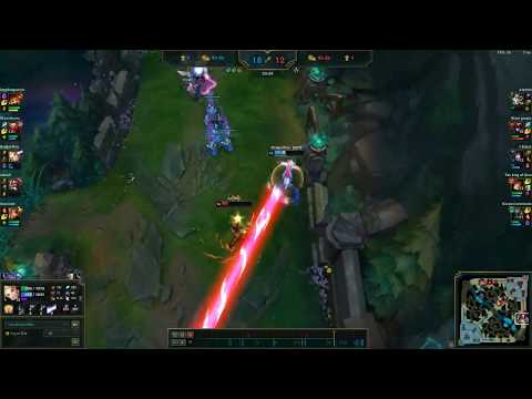 Decent Stopwatch Outplay: Riven & Ahri vs Jinx & Lux