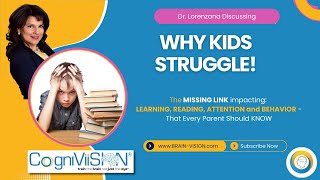 Why Smart Bright Kids Struggle! Vision The Missing Link
