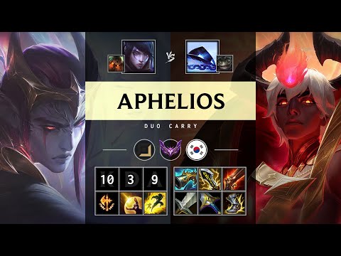Aphelios ADC vs Xerath: Godlike - KR Master Patch 14.24