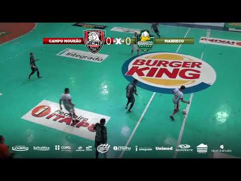 JOGO 0422 – ACMF CAMPO MOURÃO FUTSAL 02 X 03 CRESOL MARRECO FUTSAL   1 Tempo