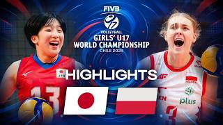 Japan 🇯🇵 vs. Poland 🇵🇱 - Highlights | Pool Play | Girls' U17 World Championship 2026