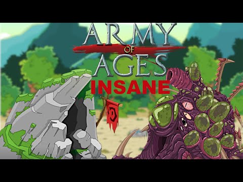 Army of Ages (Age of War 3) – Insane Difficulty: No Turrets, Spells, or Base Damage