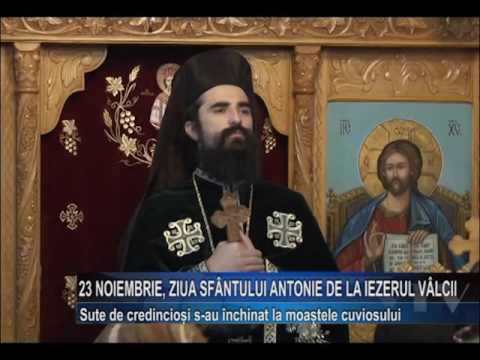 23 noiembrie, ziua sf  antonie de la iezerul valcii