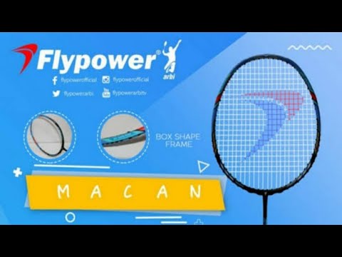 RAKET MURAH 200RB'AN#FLY POWER MACAN#review #raketbadminton #flypower