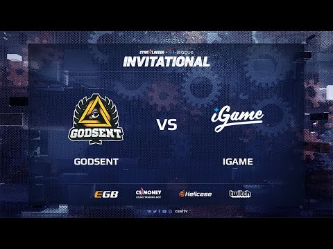 [EN] GODSENT vs iGame, map 2 mirage, SL i-League Invitational Shanghai 2017 EU Qualifier