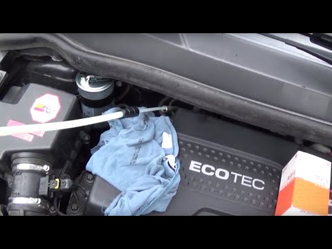 Opel Corsa D Oil change  with PELA 650