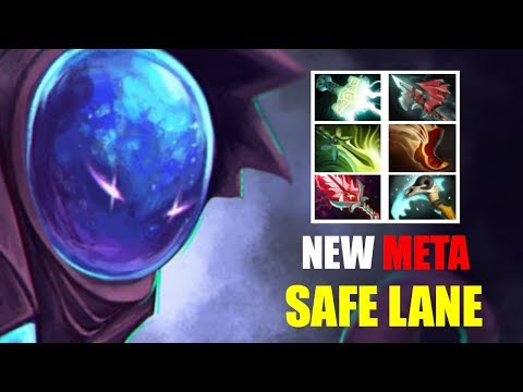NEW META Arc Warden Safe Lane!? Arc Warden VS Void Spirit Crazy Pro Gameplay Dota 2 7.23