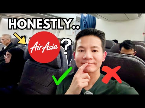 AirAsia Flight Review - Best Low-Cost Airline OR WASTE OF MONEY?💸 (2025)