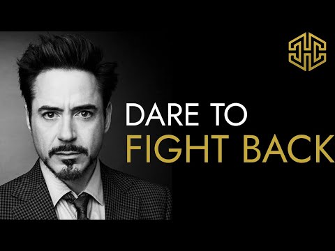 Robert Downey Jr | Motivational Speech | Real Talk | Facing Your Problems Head On