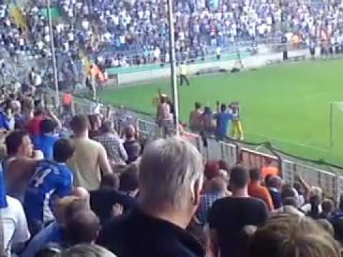 Bielefeld vs Paderborn - UFTA -DFB Pokal 19.08.12