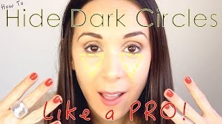 How to cover dark circles under your eyes tutorial (hide darkness & rings like a pro!)