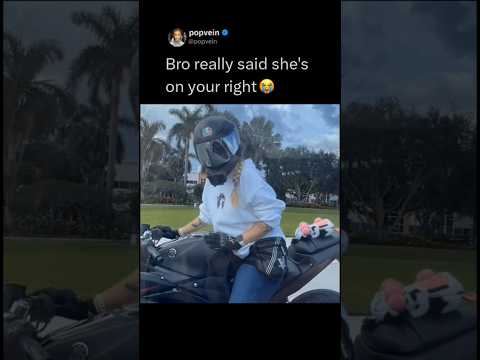 Bro really said she's on your right 😭