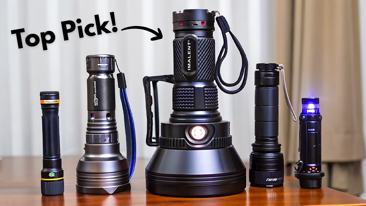5 Best Flashlights 2026 | From Pocket-Sized to Ultra-Powerful