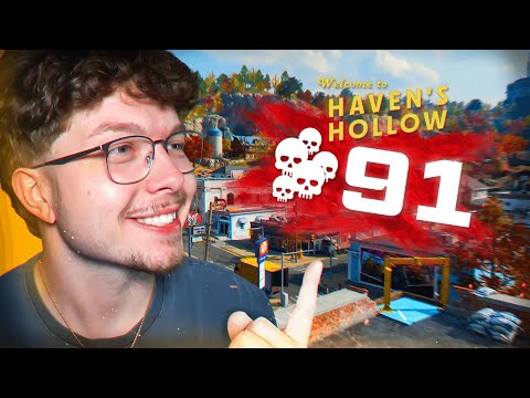 91 KILLS SOLO vs QUADS on the NEW WARZONE RESURGENCE (Haven's Hallow)