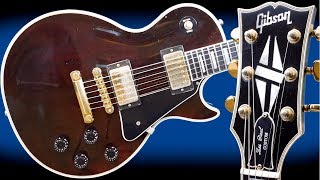 Video thumbnail for Is it Red or is it Black? | 1993 Gibson Les Paul Custom Dark Wine Red Almost Oxblood | Review + Demo by The Trogly's Guitar Show