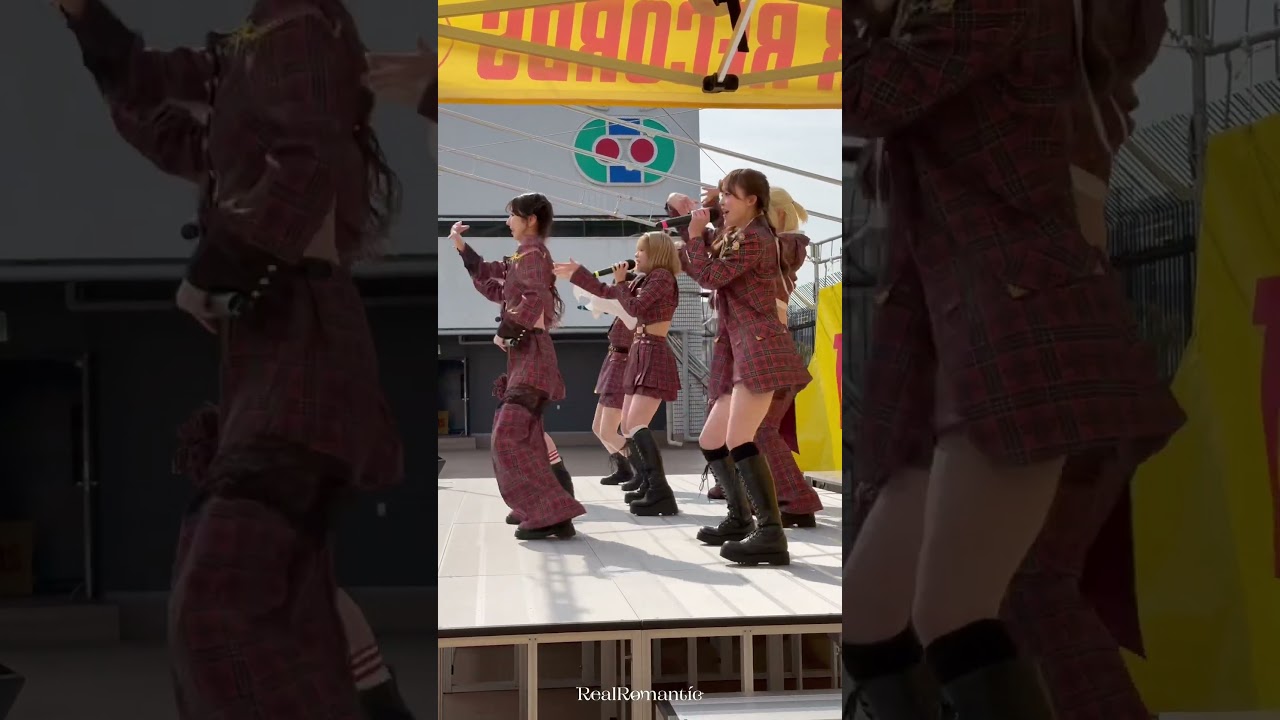 1st Mini Album "ギラギラ"リリイベ明日がいよいよ最終日!!袖からの景色をおすそわけ🕊️ #RealRomantic #リアロマ #リアロマ_ギラギラ #idol #dance