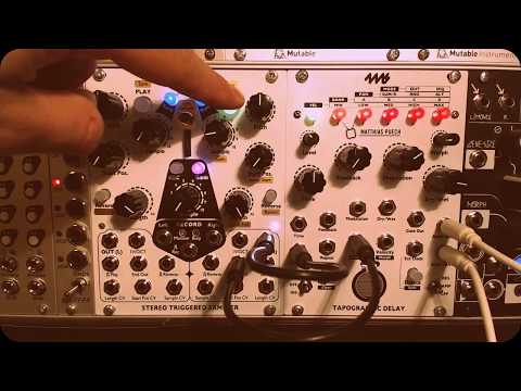 Tapographic Delay patch: Complex Chorus