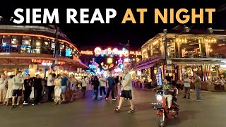 Exploring Siem Reap Night Markets & Nightlife Vibes | Cambodia