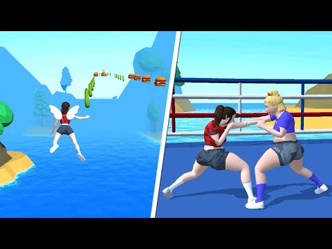 Body Boxing Race 3D 🥊👧💪 NEW GAME!! All Levels Gameplay Trailer Android,iOS, New Gameplay 2022