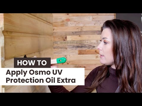 Anwendung von Osmo UV Protection Oil Extra