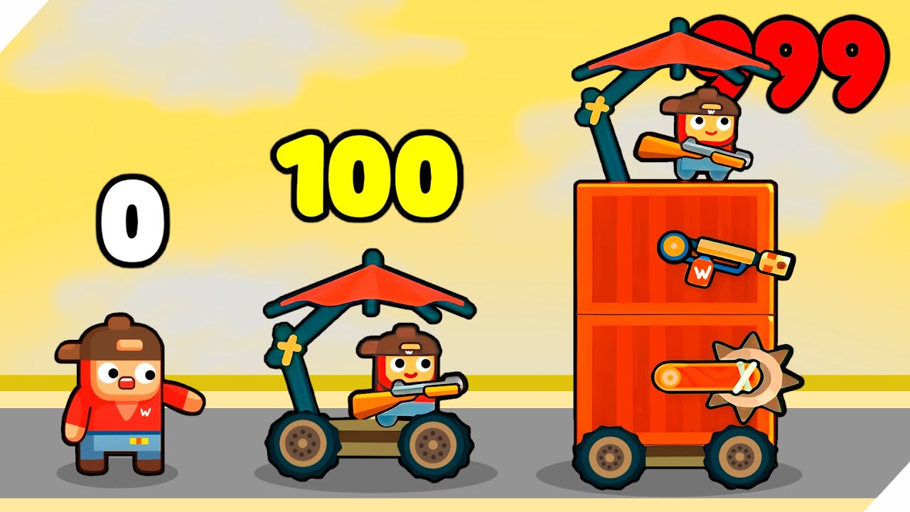 ЭВОЛЮЦИЯ МАШИНЫ ДЛЯ БИТВЫ ПРОТИВ ЗОМБИ! TDS - Tower Destiny Survive