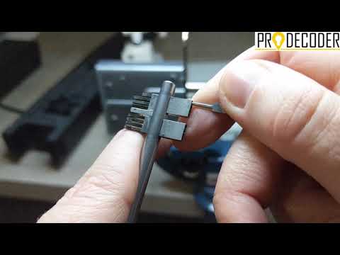 Open SAM lock (CAM замок) with Prodecoder Automatic 4x4