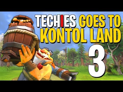 Techies Goes to Kontol Land 3 - DotA 2