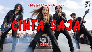 Download lagu DEBU - CINTA SAJA (AI Metal Rock Energi Cover) || Full Bass mp3
