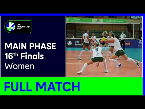 Khimik YUZHNY vs. Galatasaray HDI ISTANBUL - CEV Volleyball Cup 2021 Women 16th Finals