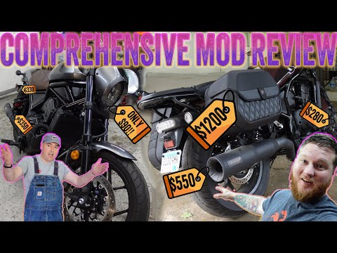 We spent $6000 on Rebel 1100 parts so you don't have to