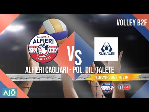 Volley B2F - Pall. Alfieri Ajò Energia Cagliari- Pol. Talete (1-3)