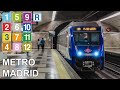 🇪🇸 Madrid Metro - All the Lines / Todas las Lineas (2021) (4K)