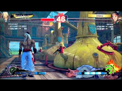 SSF4 AE:2012 intronaut (Gen) vs seruze (Ryu)