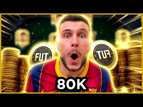 MONTEI UM TIME BUGADO DE 80K NO FIFA 23!!! MEU PRIMEIRO TIME NO ULTIMATE TEAM!