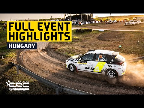 Junior ERC Highlights | ERC V-Híd Rally Hungary 2024
