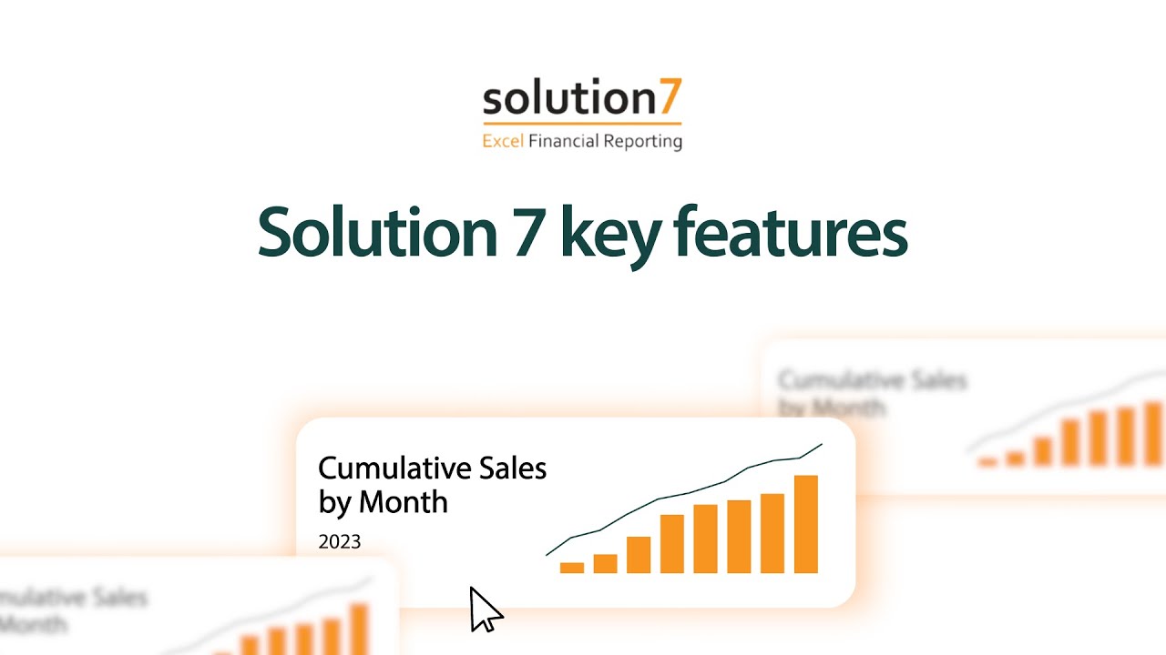 NetSuite Reporting in Excel | Solution 7 key features