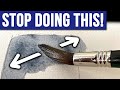 How to NOT OVERWORK Your Watercolors