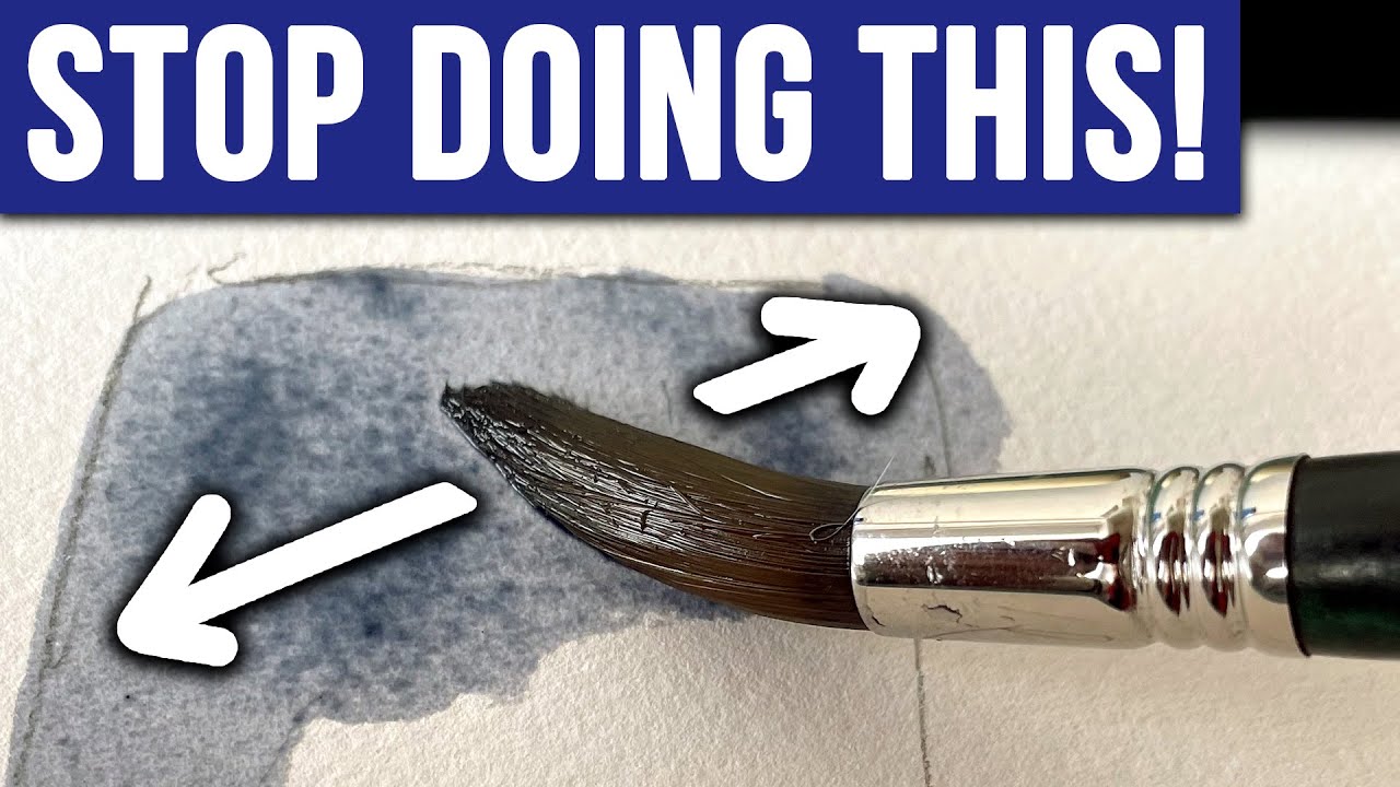 How to NOT OVERWORK Your Watercolors
