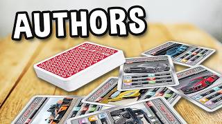 How to play AUTHORS / HAPPY FAMILIES cards (official rules, instructions, gameplay) | Spielregeln TV