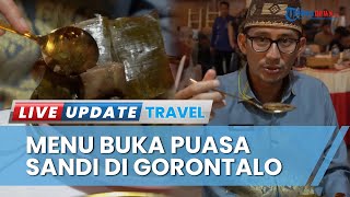 Kunjungan ke Gorontalo, Sandiaga Uno Buka Puasa dengan Kuliner Khas hingga Kunjungi Pantai Biluhu