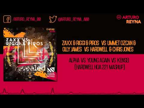 Young Again Vs Alpha Vs Kensei (Hardwell Mashup) (Played @ Tomorrowworld 2015)