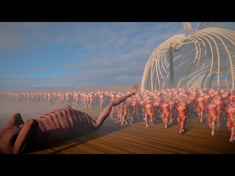 Rod Reiss Titan vs 1.000.000. Colossal Titans (Good Ending) - The Rumbling