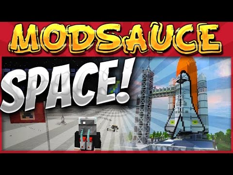 Minecraft Mods - HermitCraft MODSAUCE {EP.31} MAN ON THE MOON!