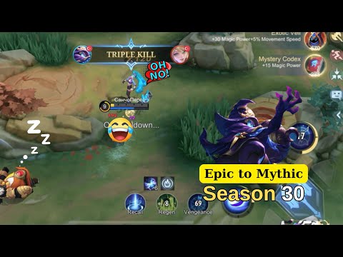 Cyclops MVP (Gameplay) | Rank | Epic to Mythic [P8] | Season 30 | Victory
