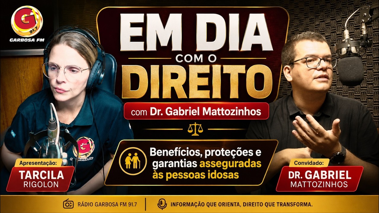EM DIA COM O DIREITO DESTACA BENEFÍCIOS, PROTEÇÕES E GARANTIAS ASSEGURADAS ÀS PESSOAS IDOSAS