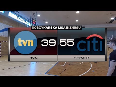 TVN vs Citibank - VIII kolejka - II Liga Warszawa - Koszykarska Liga Biznesu