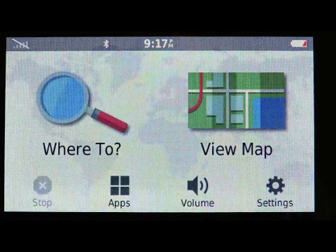 Garmin DriveSmart 50 Plan A Trip Demo #3 720p