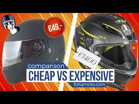Cheap vs Expensive Motorycle Helmets | FortaMoto.com