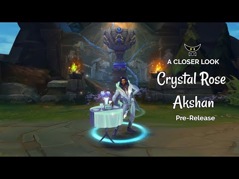 Crystal Rose Akshan Epic Skin (Pre-Release)
